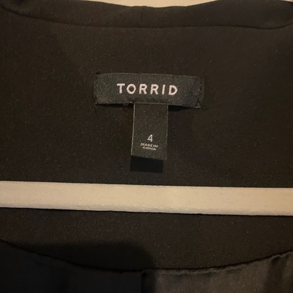 2 Torrid Black Blazers 
Formal